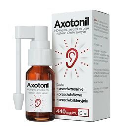 Axotonil aerozol do uszu 10ml