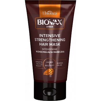 BIOVAX AMBER maska intensywnie wzmacniająca do włosów 150ml