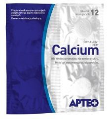 Calcium w folii APTEO *12 tabl.