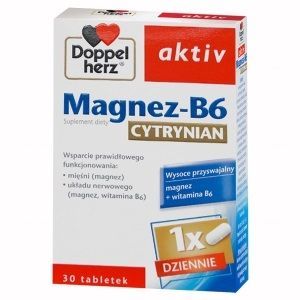 Doppelherz aktiv Magnez-B6 Cytrynian *30 tabl.