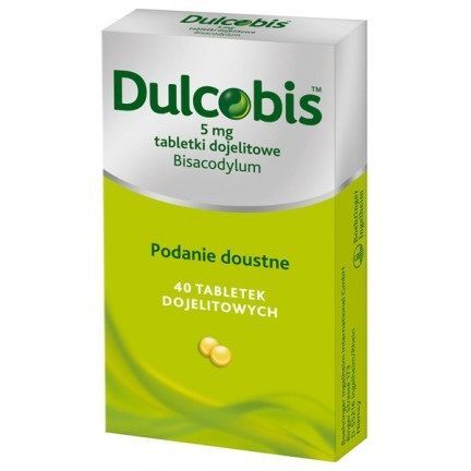 Dulcobis 5 mg *40 tabl.dojelit.