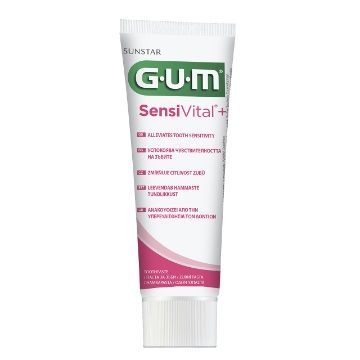 GUM SensiVital Pasta-żel łagodzący do nadwrażliwych zębów 75ml