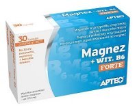 Magnez Forte + Wit. B6 APTEO *30 kaps.