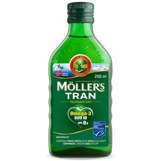 Moller's Tran Norweski naturalny 250ml