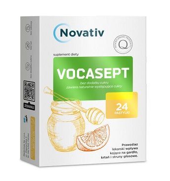Novativ Vocasept *24 pastyl.
