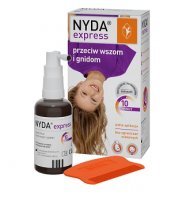 NYDA express aerozol przeciw wszom i gnidom 50 ml