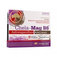 Olimp Chela-Mag B6 Ashwagandha+żeń-szeń *30 kaps.