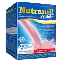 Olimp Nutramil Complex Protein smak truskawkowy *6 sasz.