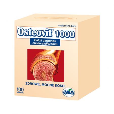 Osteovit 1000 diet.śr.spoż. tabl.powl. 100