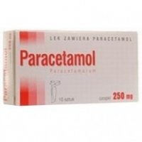 Paracetamol Hasco czop 0,25g 10cz