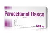 Paracetamol Hasco czopki 500mg *10 szt.