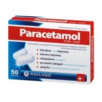 Paracetamol Polfa-Łodź 500mg *50 tabl.
