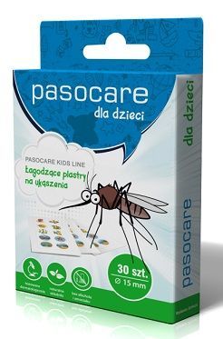 Plaster PASOCARE dla dzieci łagodzący po ukąszeniu komarów *30 szt.