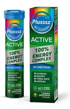 Plusssz Active 100% Energy Complex *20 tabl.mus.