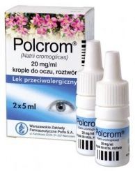 Polcrom 2% krople do oczu  2*5ml