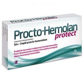 Procto-Hemolan protect czopki doodbytnicze *10 szt.