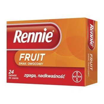 Rennie Fruit *24tabl.