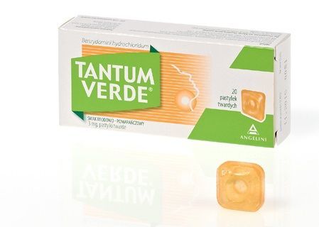 Tantum Verde pastylki o smaku miodowo-pomarańczowym *30 szt.