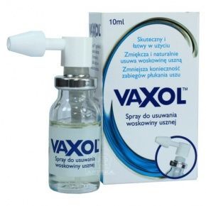 Vaxol spray do usuwania woskowiny usznej 10ml