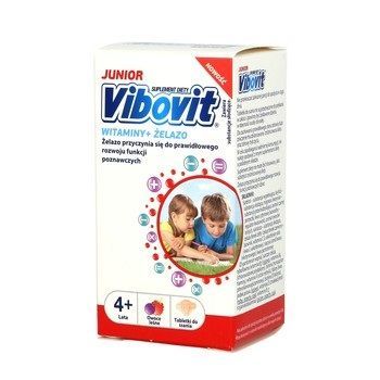 Vibovit Junior 4+ Witaminy + Żelazo tabletki do ssania *30 szt.