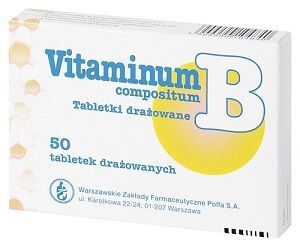 Vitaminum B compositum *50tabl.drażowanych